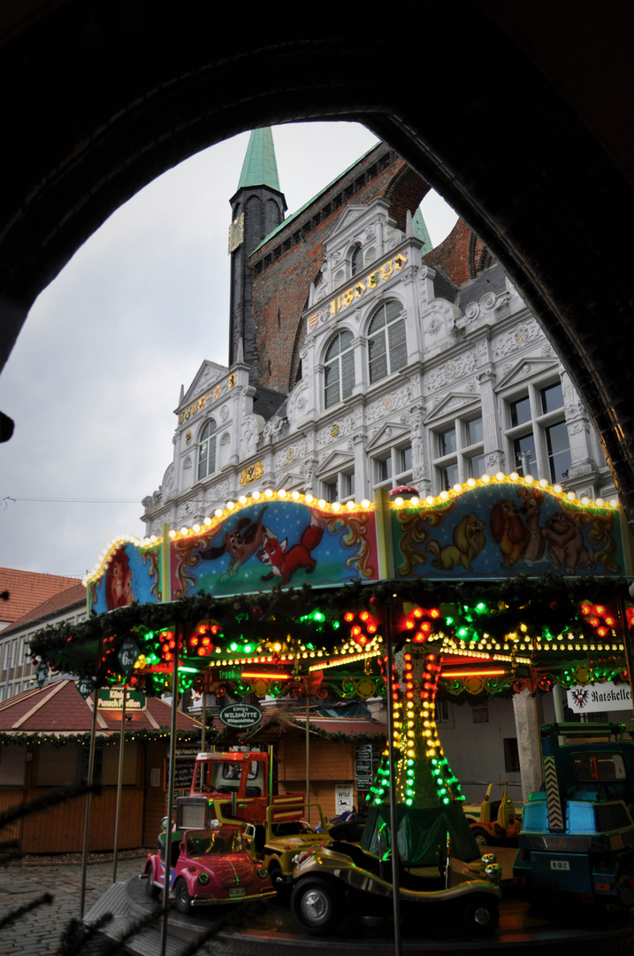 Weihnachtsmarkt in Lübeck