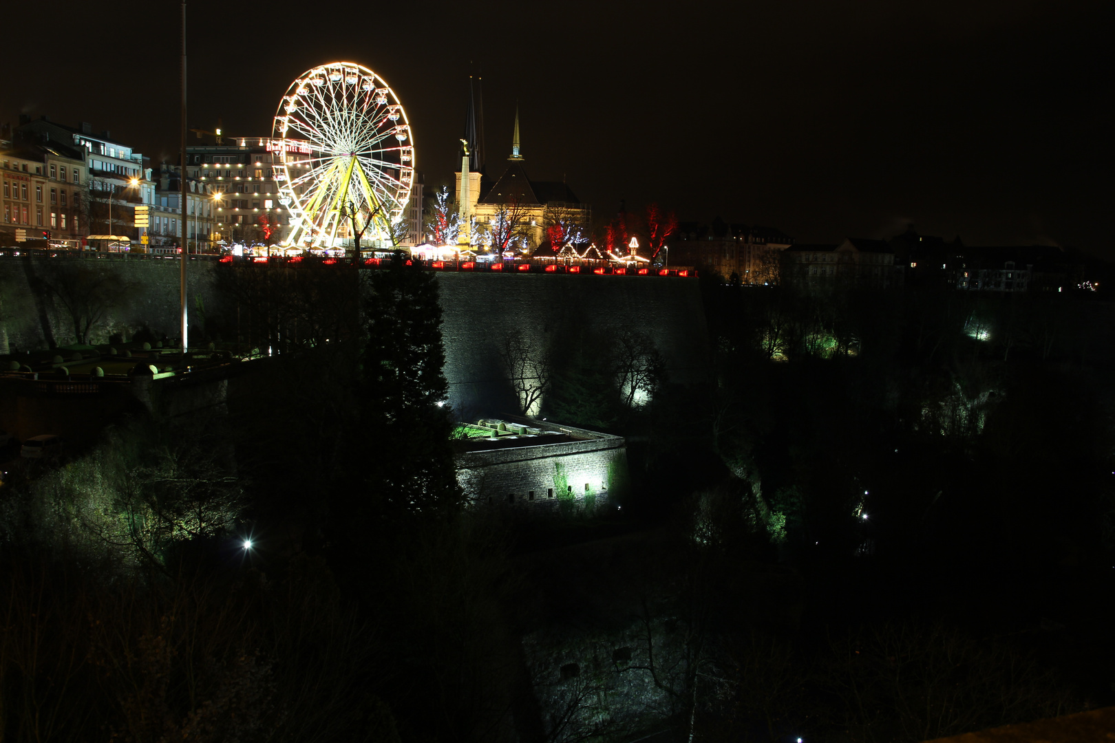 Weihnachtsmarkt in Luxembourg Stadt