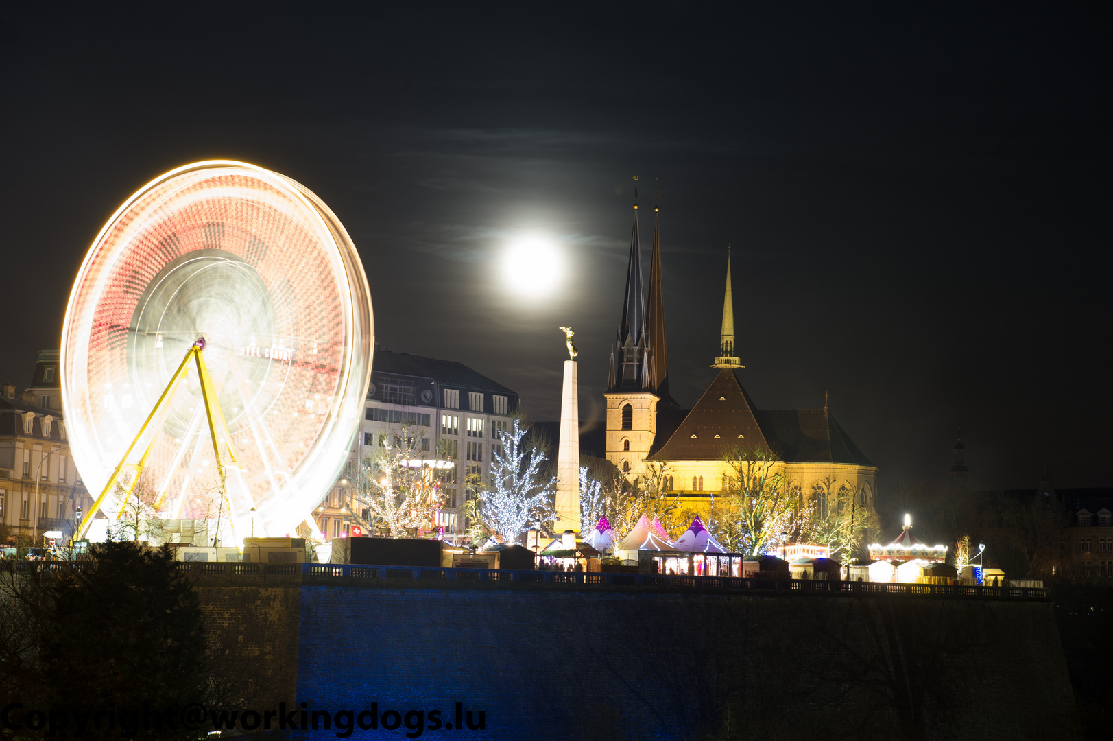 Weihnachtsmarkt in Luxemburg