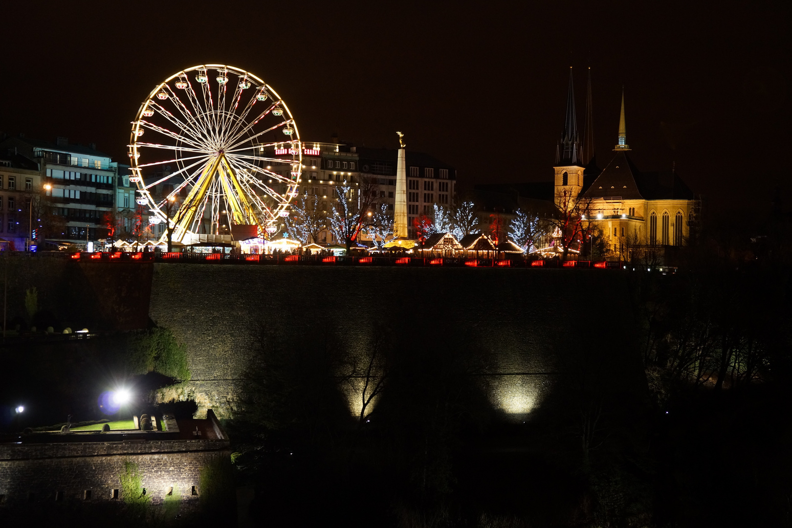 Weihnachtsmarkt in Luxemburg