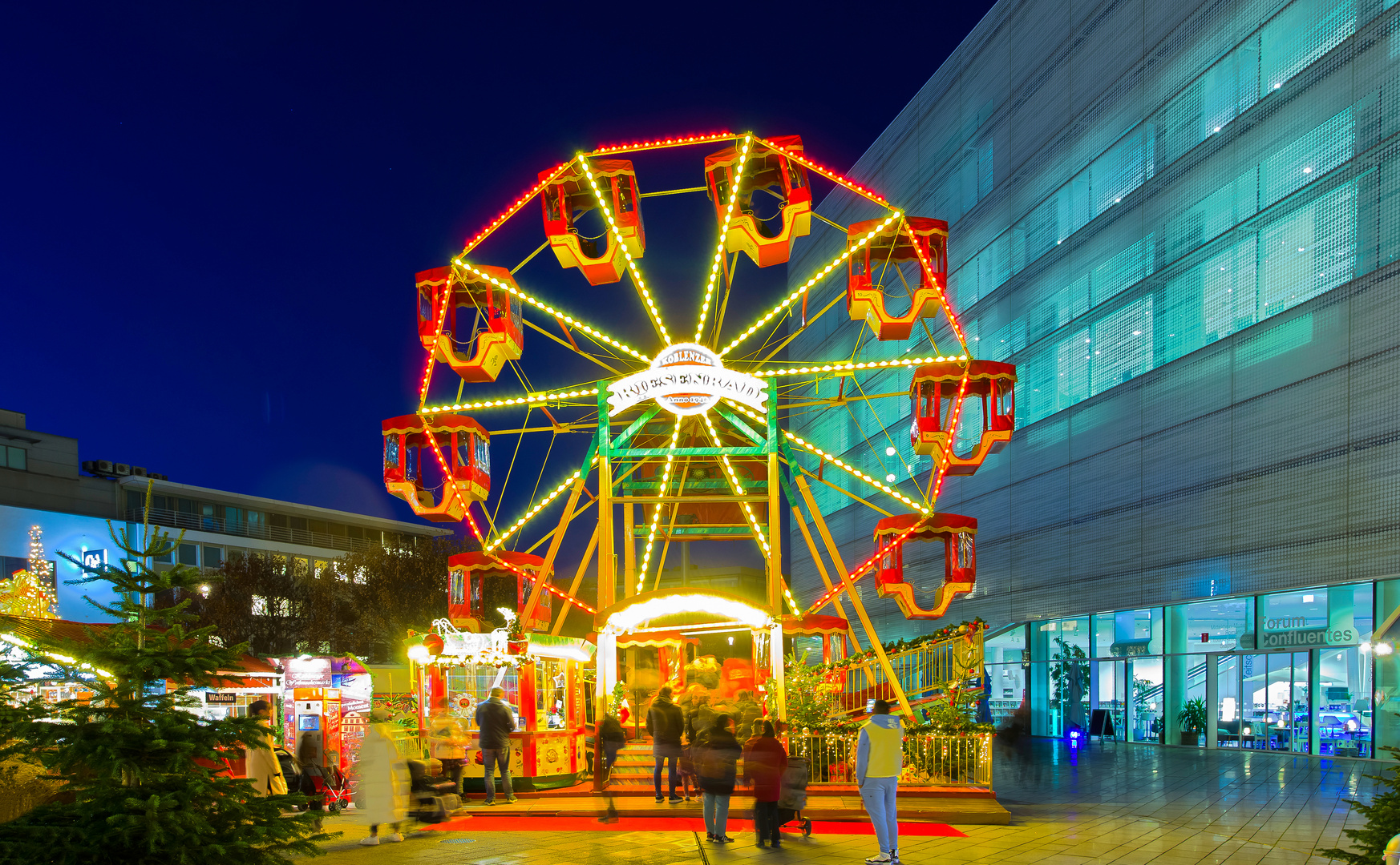 Weihnachtsmarkt in meinem Großstädtchen Koblenz I