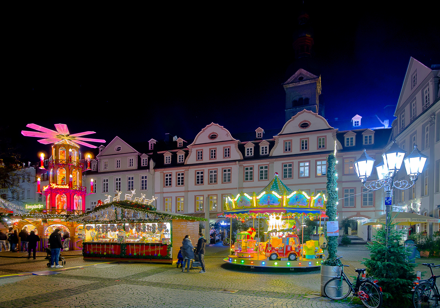 Weihnachtsmarkt in meinem Großstädtchen Koblenz II Foto & Bild world