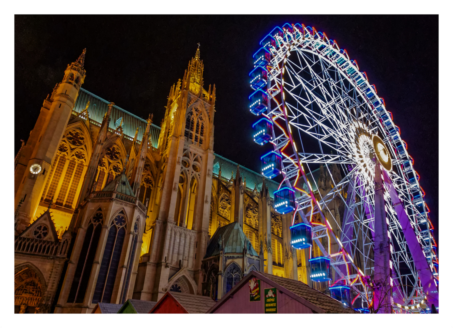 Weihnachtsmarkt in Metz Foto & Bild architektur, europe, france