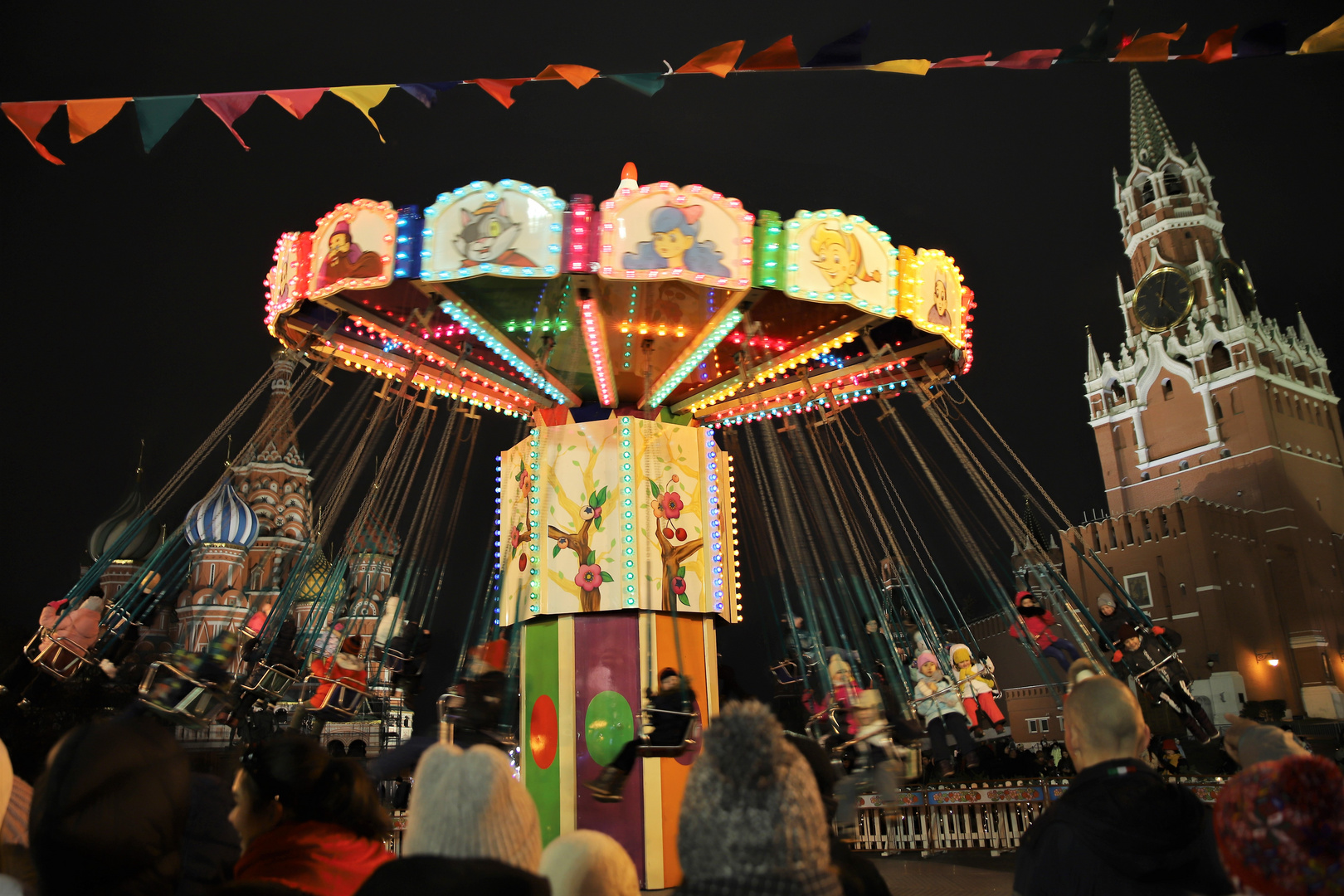 Weihnachtsmarkt in Moskau