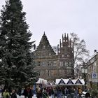 Weihnachtsmarkt in Münster an der Lambertikirche