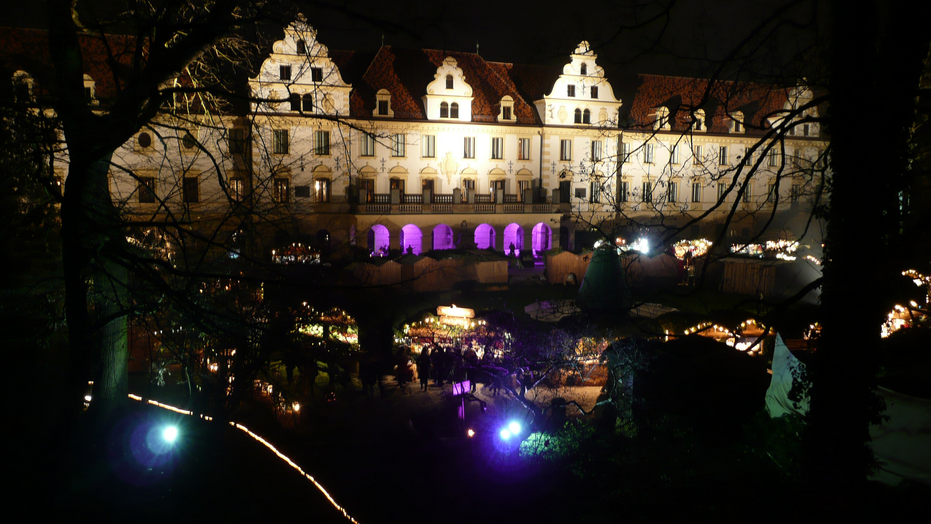 Weihnachtsmarkt in Regensburg - Schloß Thurn & Taxis