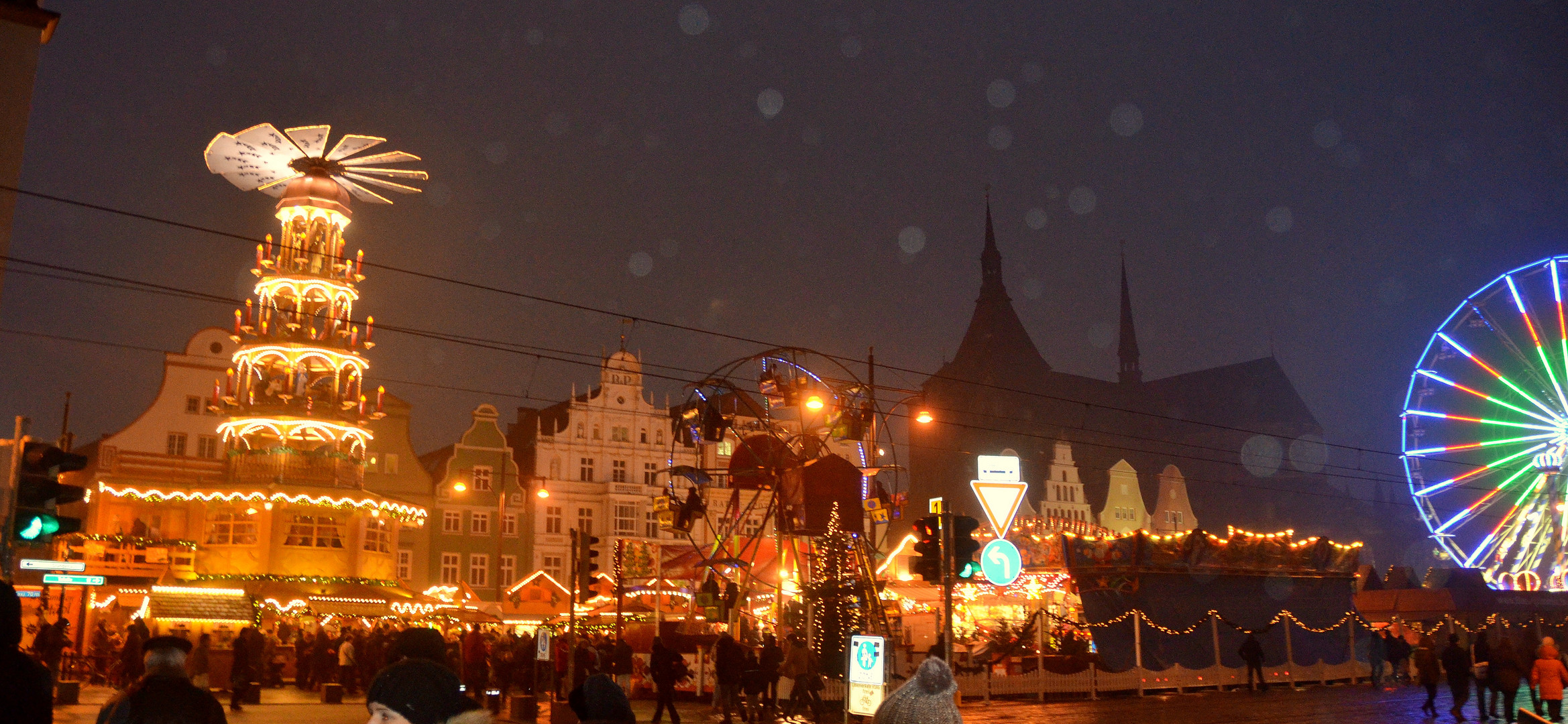 Weihnachtsmarkt in Rostock 2013