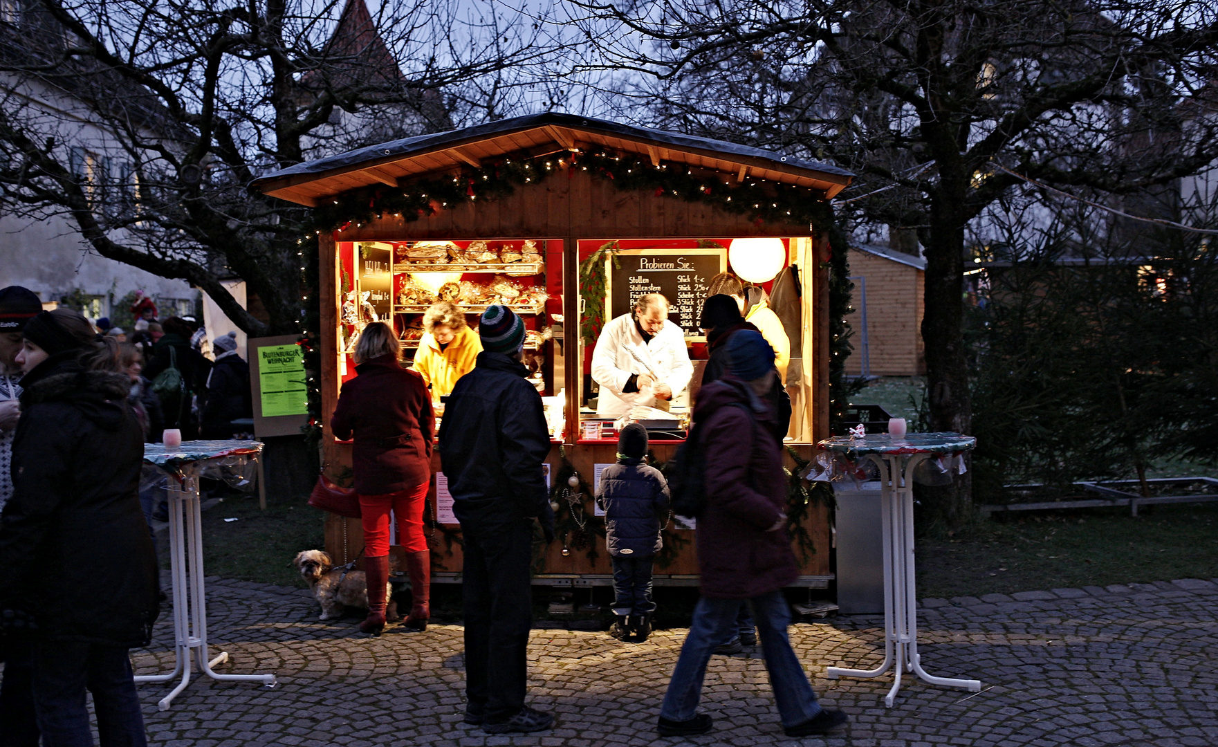 Weihnachtsmarkt in Schloss Blutenburg