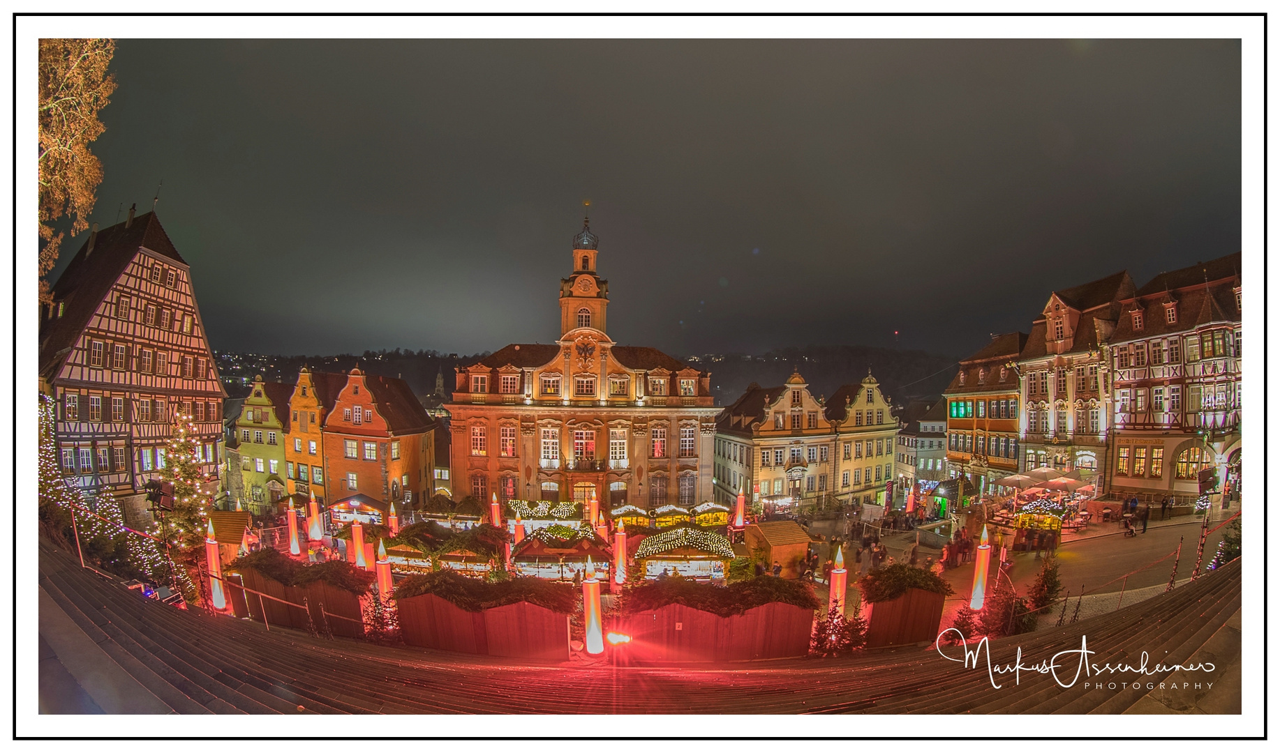 Weihnachtsmarkt in Schwäbisch Hall Foto & Bild reportage