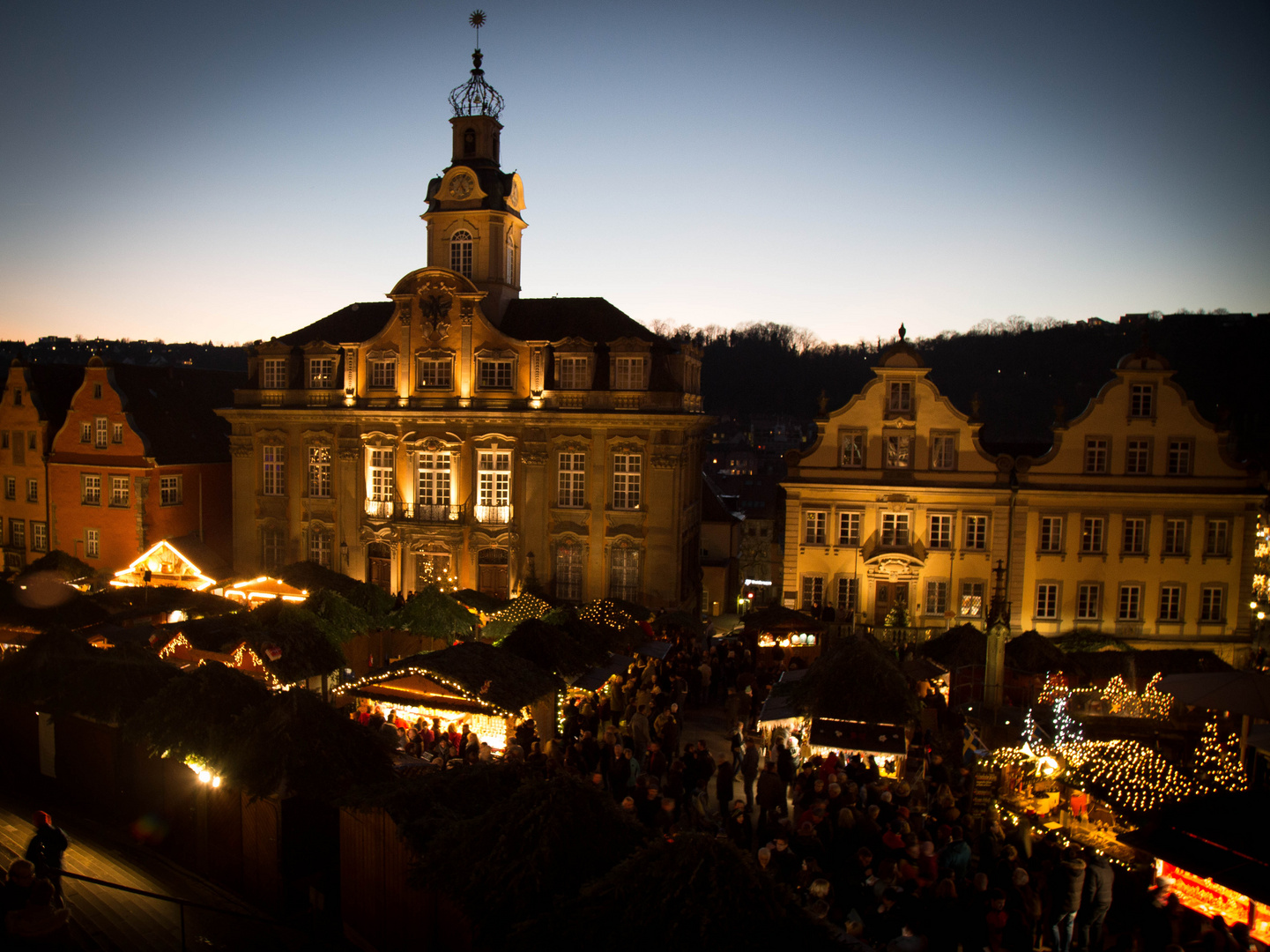 Weihnachtsmarkt in Schwäbisch Hall