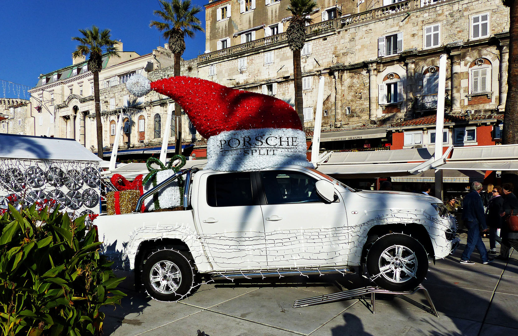 Weihnachtsmarkt in Split