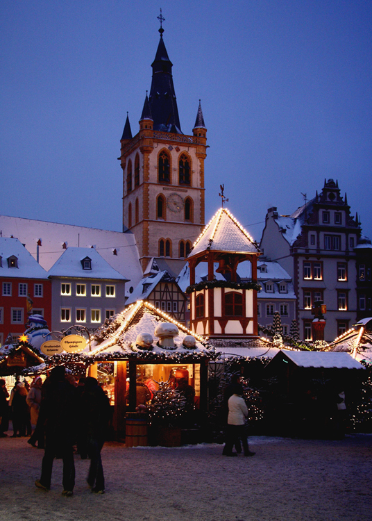 Weihnachtsmarkt in Trier mit Schnee!!!#1