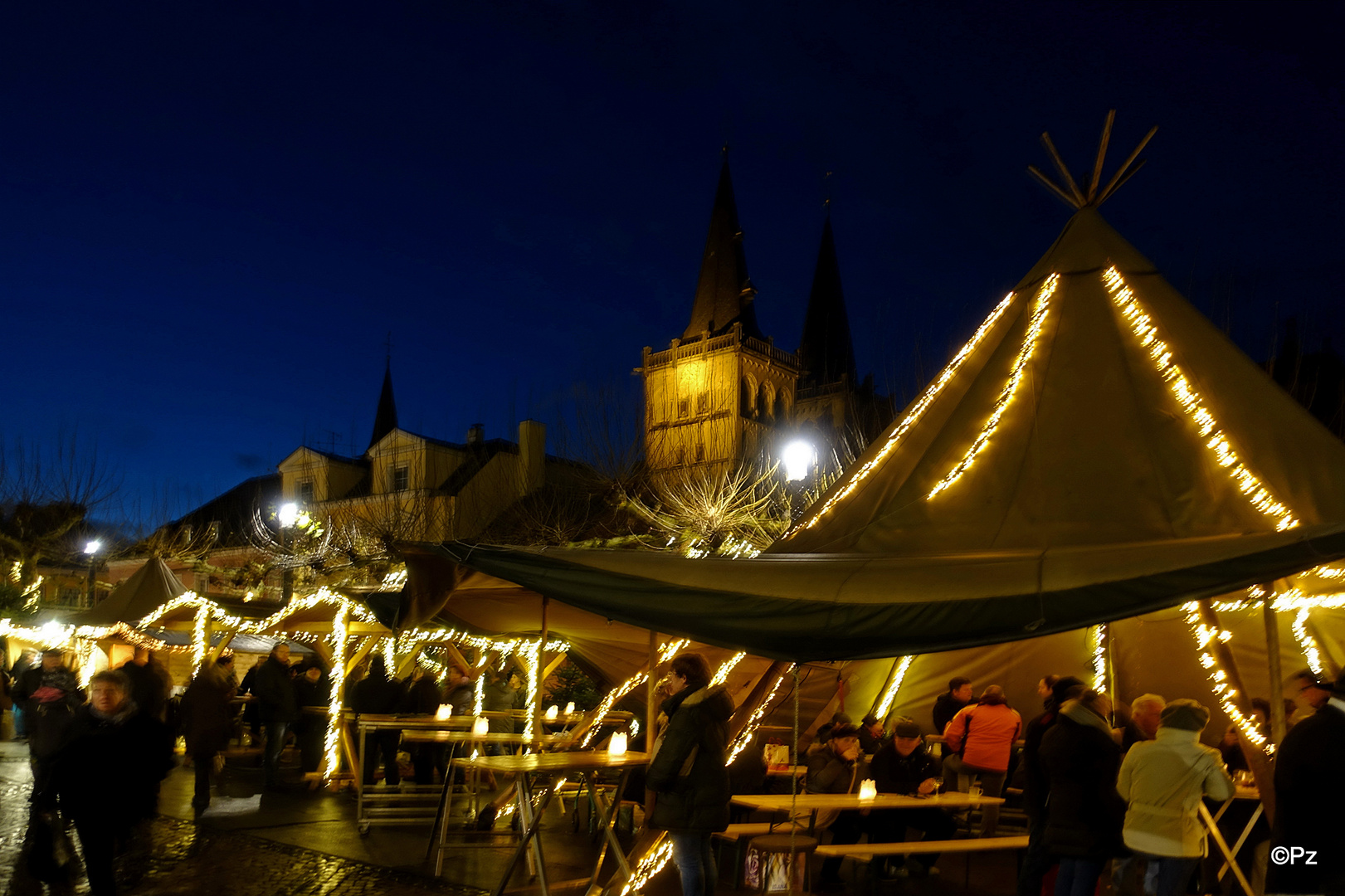 Weihnachtsmarkt in Xanten Foto & Bild deutschland, europe