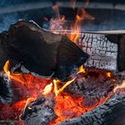 Weihnachtsmarkt Mainz - Lagerfeuer