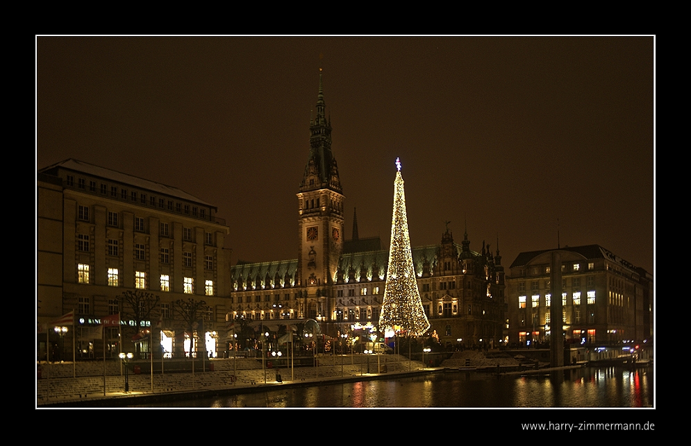 Weihnachtsmarkt Rathaus Hamburg