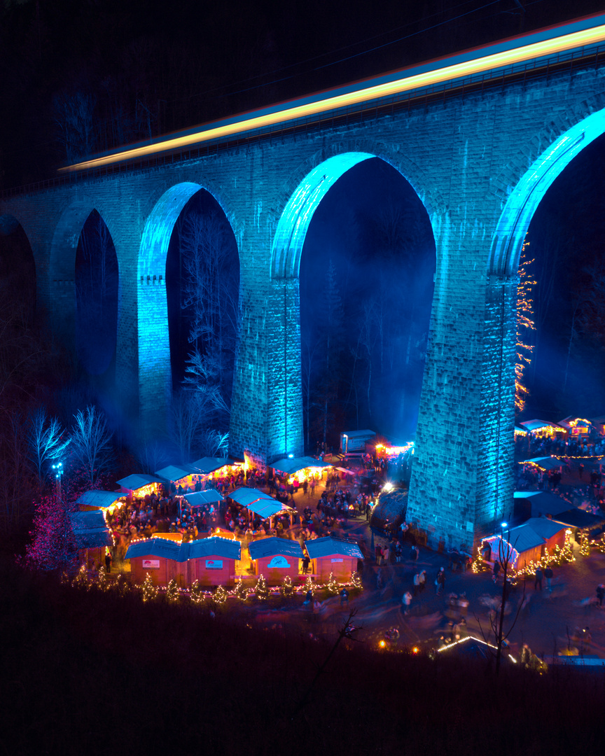 Weihnachtsmarkt Ravennaschlucht Foto & Bild architektur, architektur