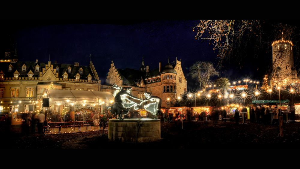 weihnachtsmarkt "santa lucia", schloss gondelsheim, kraichgau