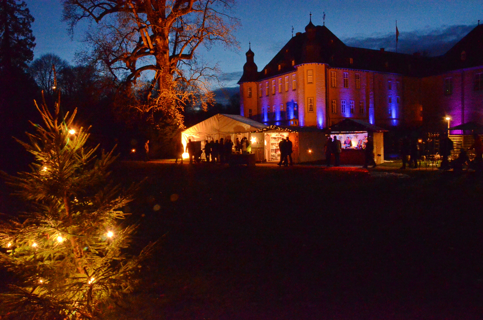 Weihnachtsmarkt Schloß Dyck