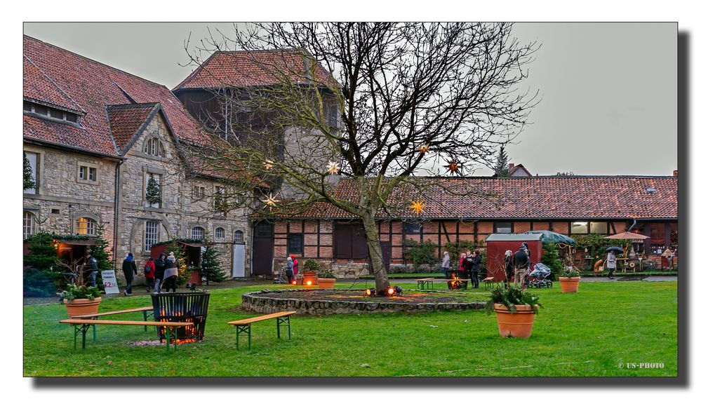 Weihnachtsmarkt Schloß Oelber Foto & Bild architektur
