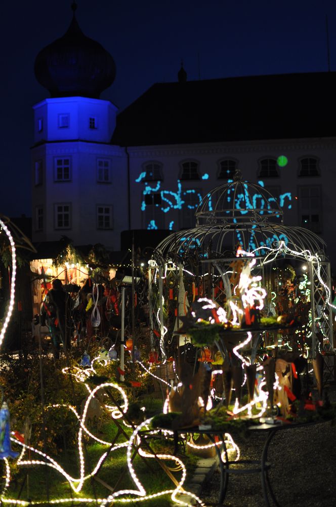 Weihnachtsmarkt Schloss Tüssling Foto & Bild sonstiges, natur Bilder