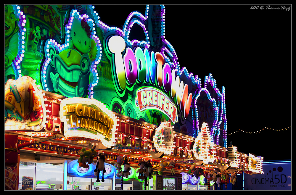 Weihnachtsmarkt ... schön bunt ...