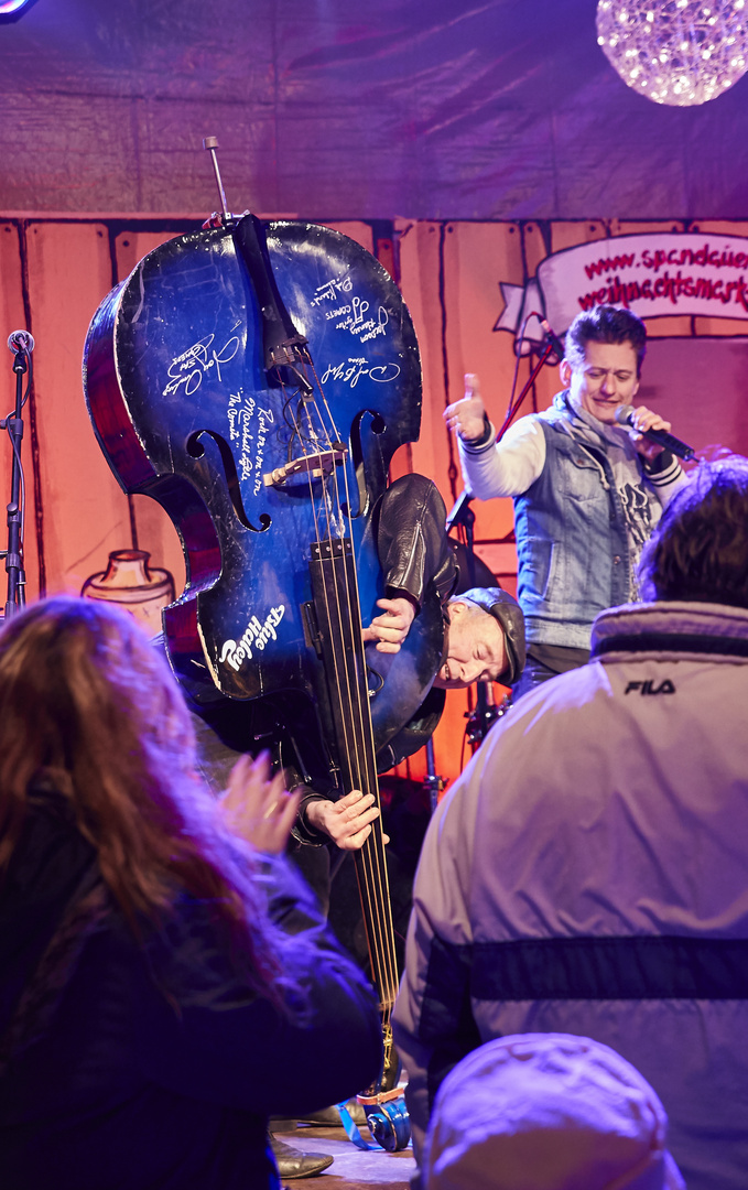 Weihnachtsmarkt Spandau 2014 - Musikanten