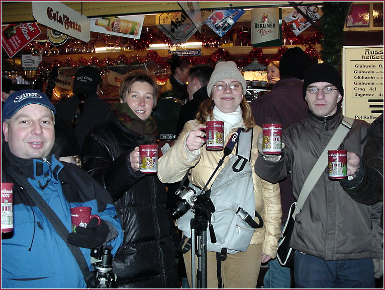 Weihnachtsmarkt-Treffen 14.12.02