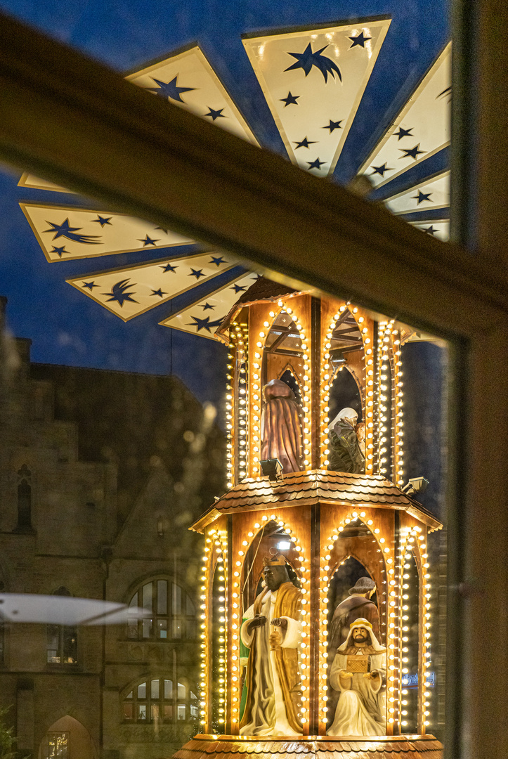 Weihnachtsmarkt V Hildesheim Foto & Bild kunstfotografie & kultur