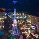 "Weihnachtsmarkt von oben ......."