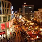 Weihnachtsmarkt von oben