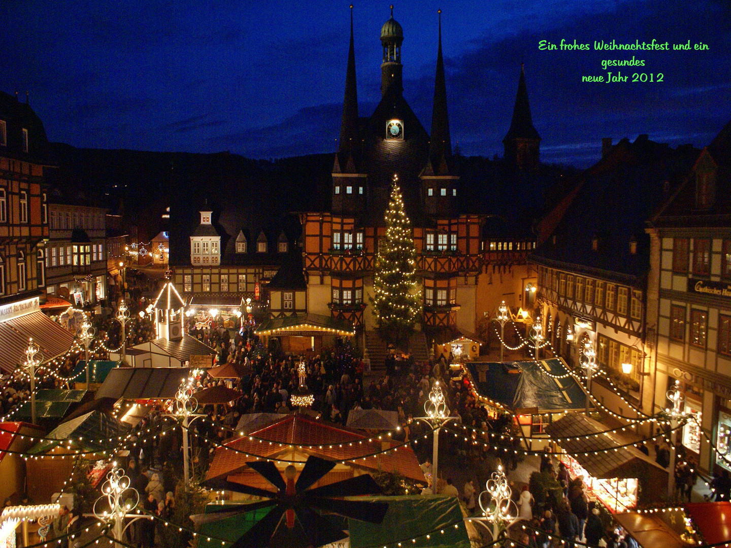 Weihnachtsmarkt Wernigerode Foto & Bild jahreszeiten, winter, harz