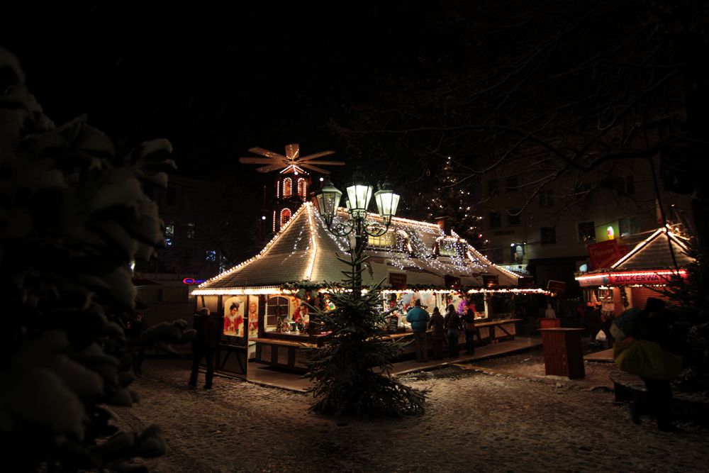 Weihnachtsmarkt wie aus dem Bilderbuch