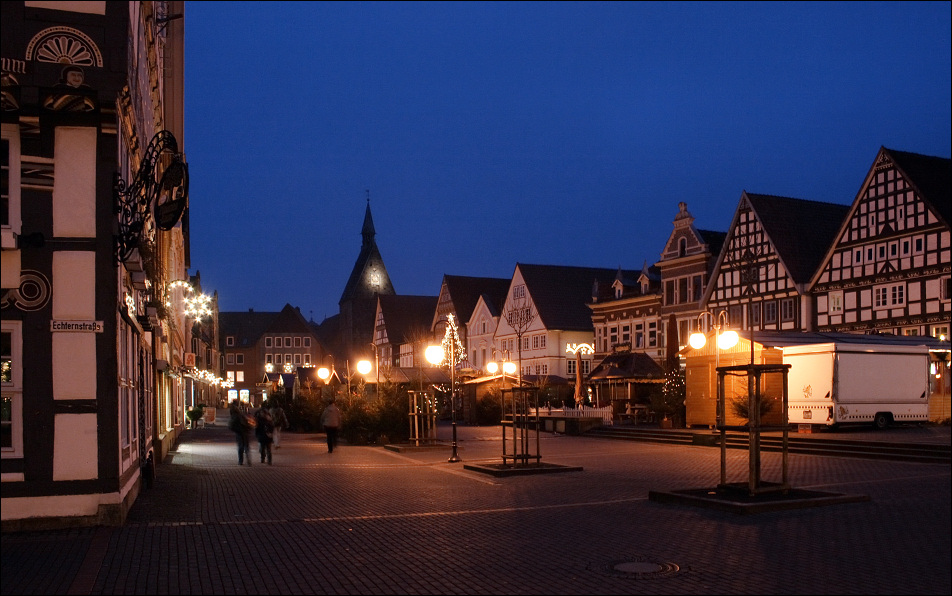 Weihnachtsmarktplatz Stadthagen