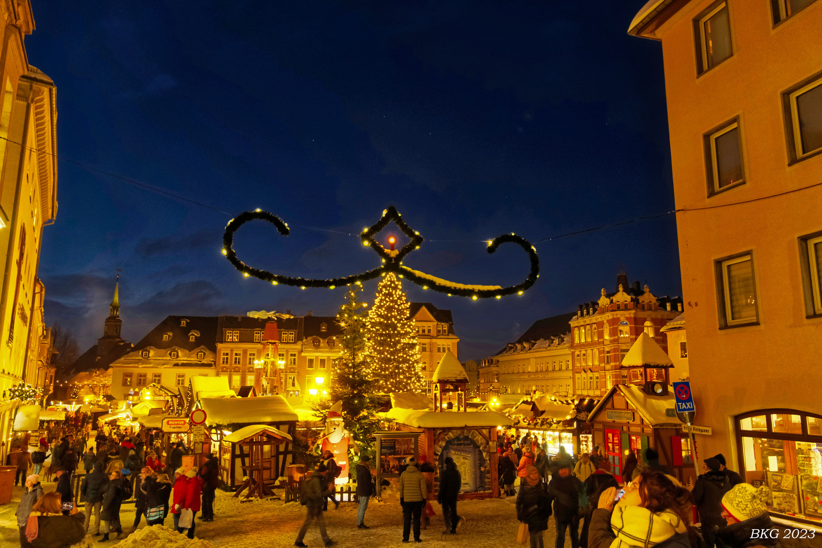 Weihnachtsmarktzauber in Annaberg / Erzgebirge 