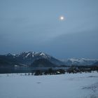 Weihnachtsmond am Wolfgangsee 25.12.2012