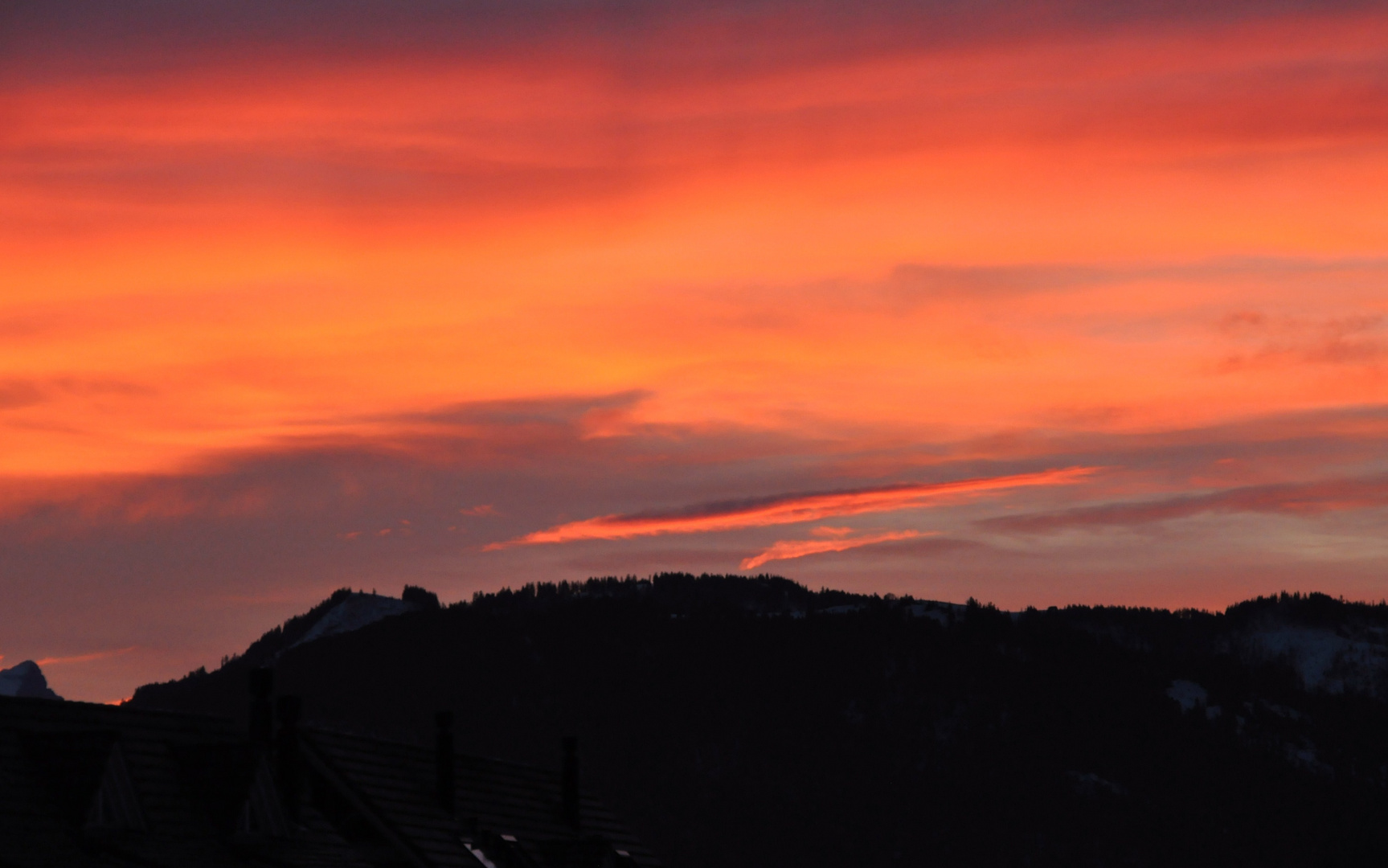 Weihnachtsmorgenrot