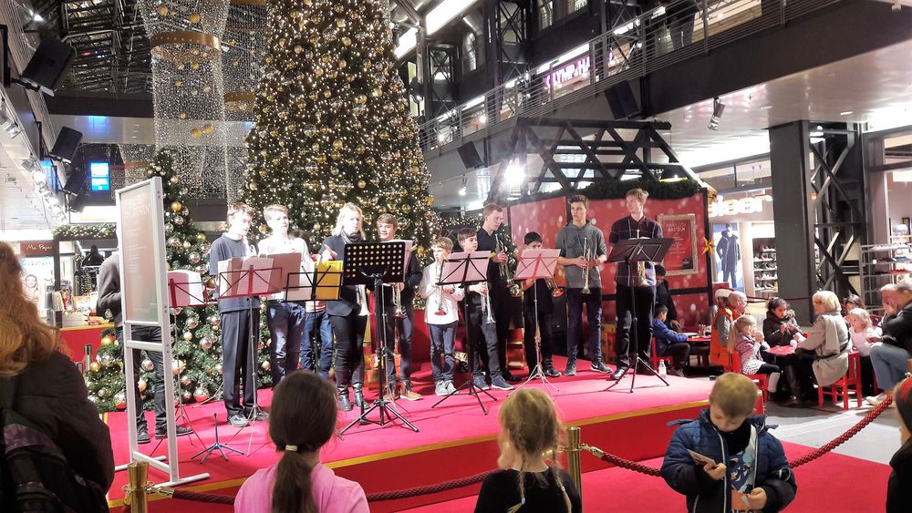 Weihnachtsmusik im Borsigcenter Berlin