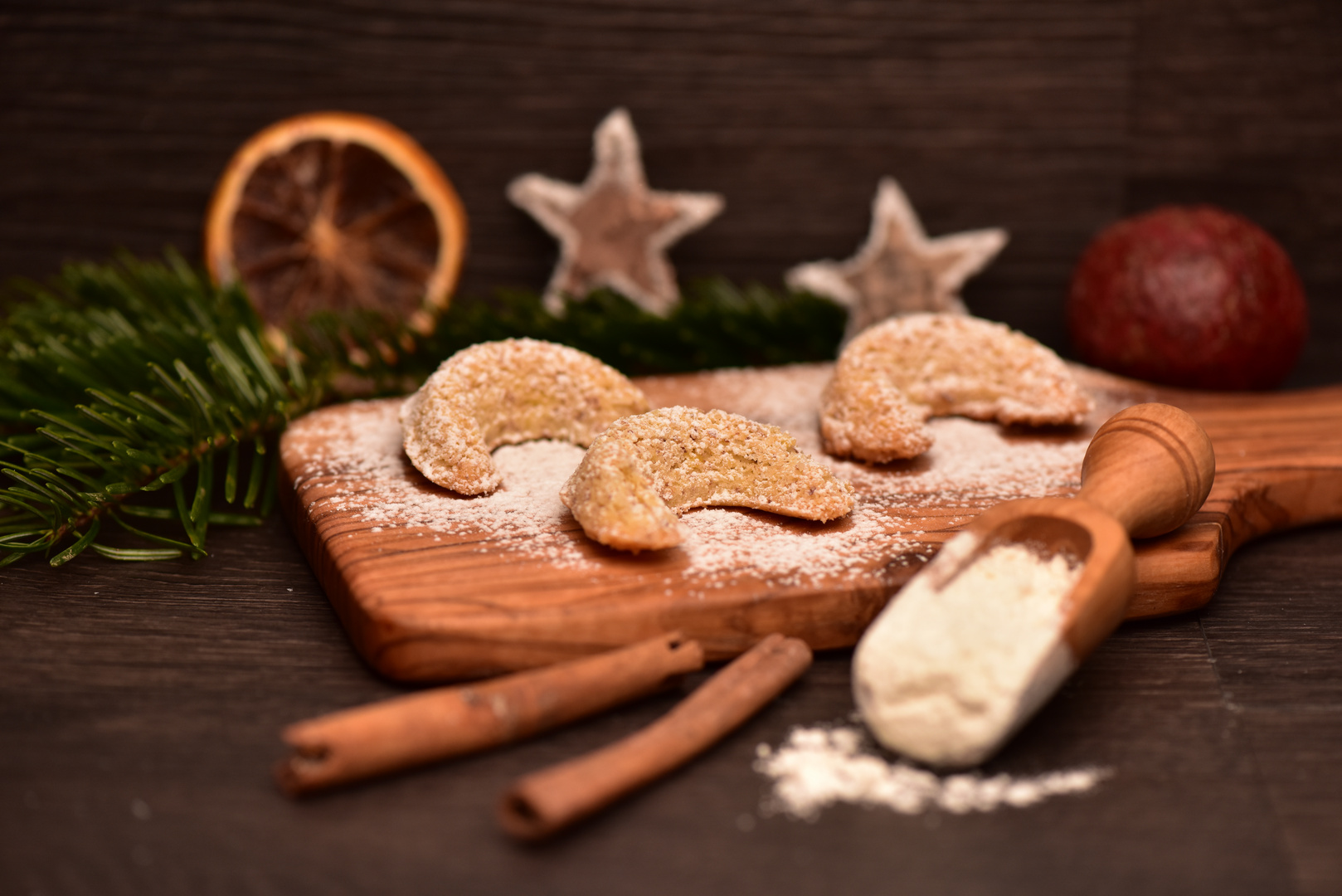 Weihnachtsplätzchen Vanillekipferl