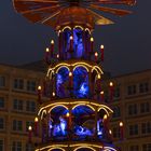 Weihnachtspyramide am Alexanderplatz