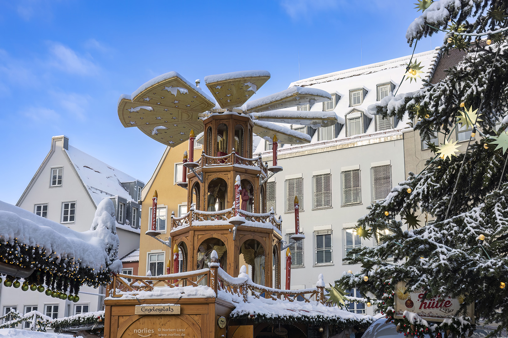 Weihnachtspyramide am Christkindlesmarkt