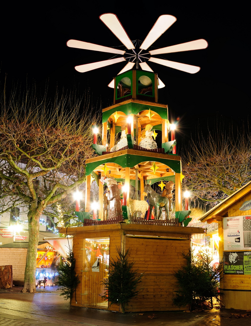 Weihnachtspyramide Holzminden (Weihnachtsmarkt 2014)