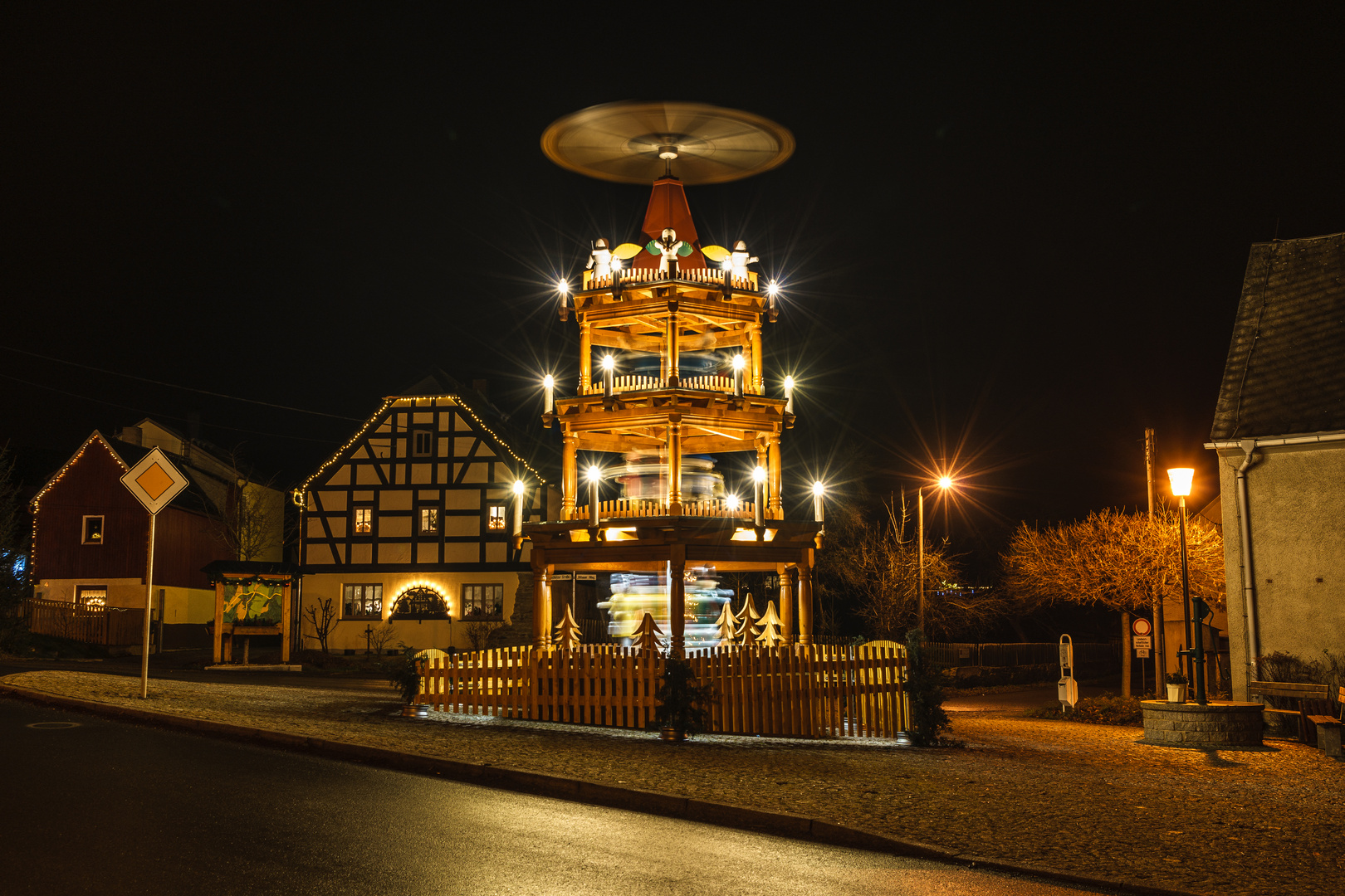 Weihnachtspyramide in Kleingera