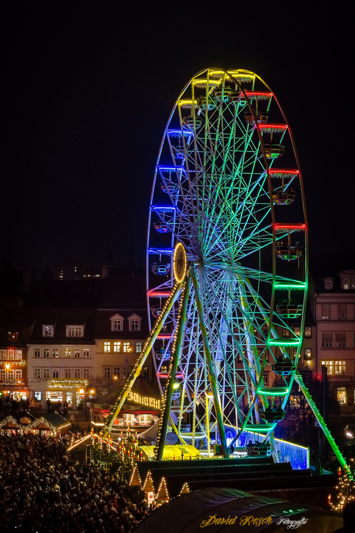 Weihnachtsrad Erfurter Weihnachtsmarkt