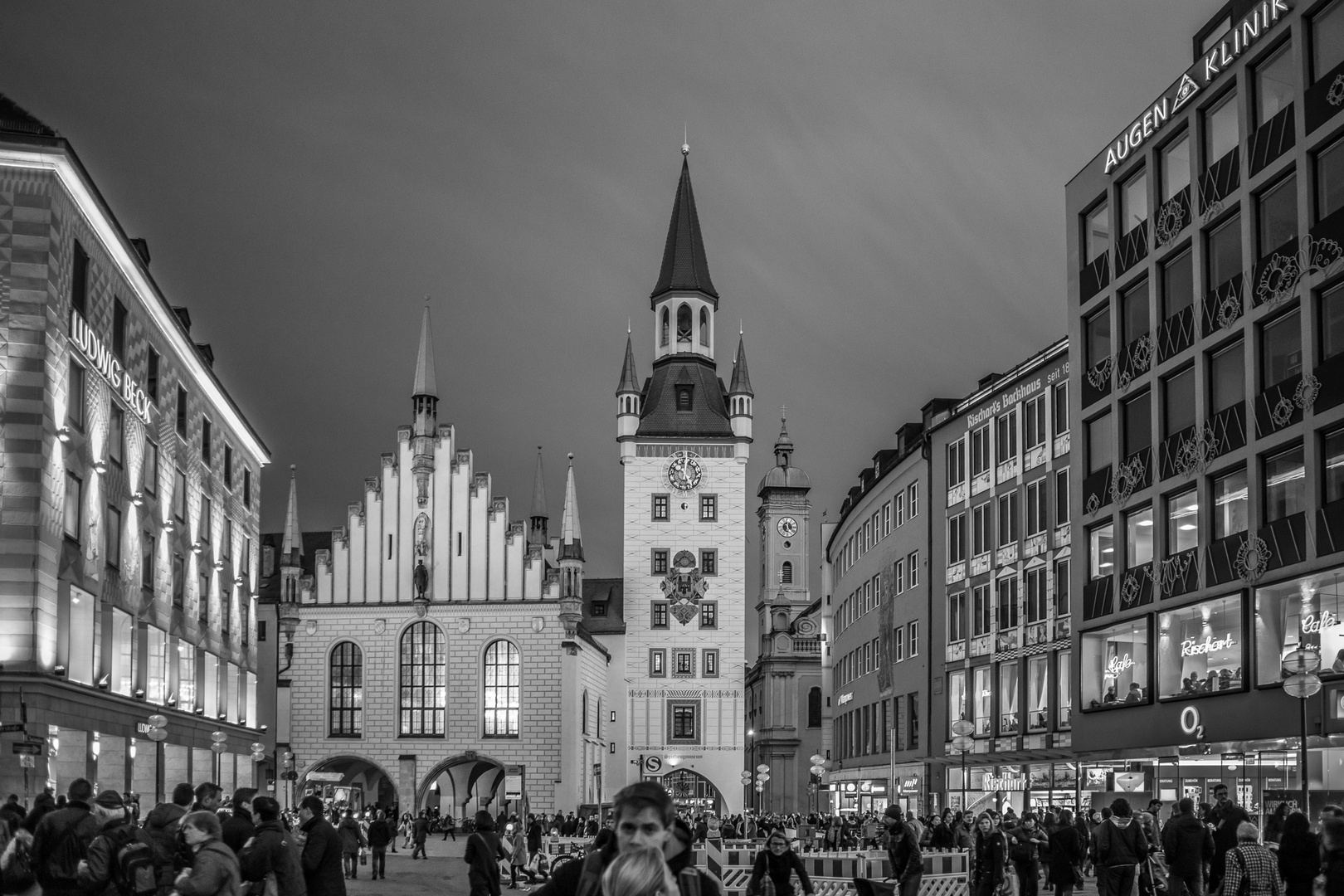 Weihnachtsrummel in München