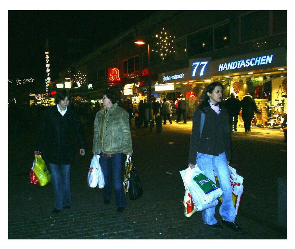 Weihnachtsshopping...