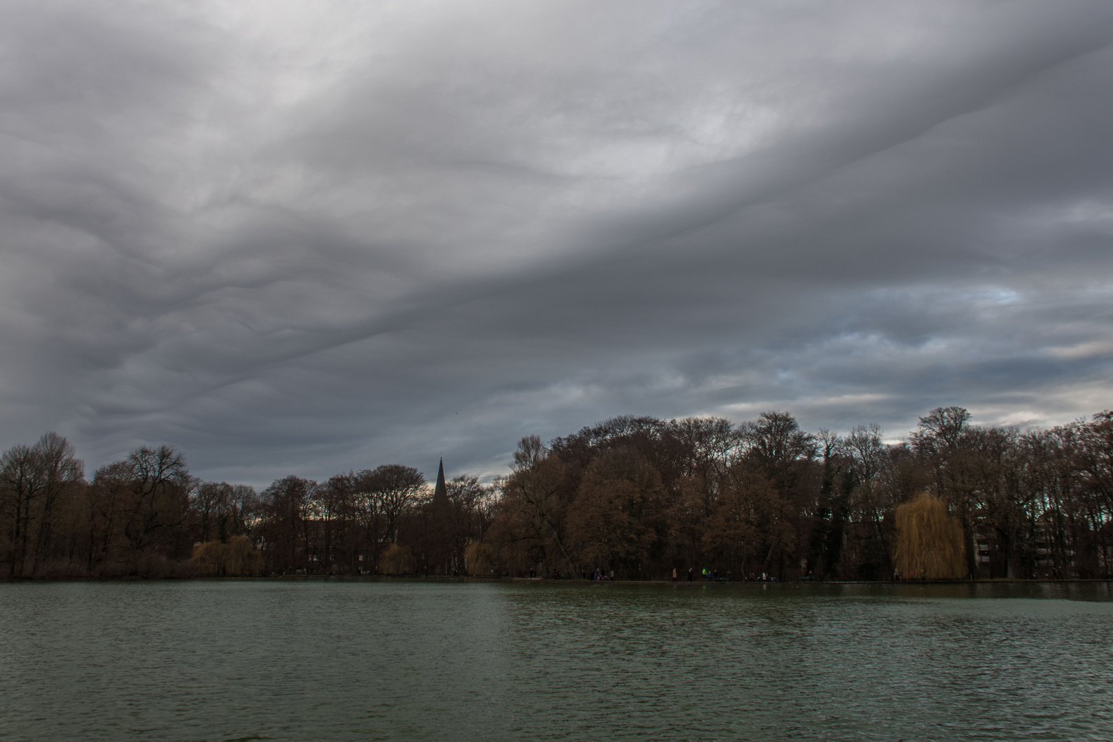 Weihnachtsspaziergang durch den Englischen Garten