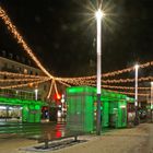 Weihnachtsstern am Marktplatz 