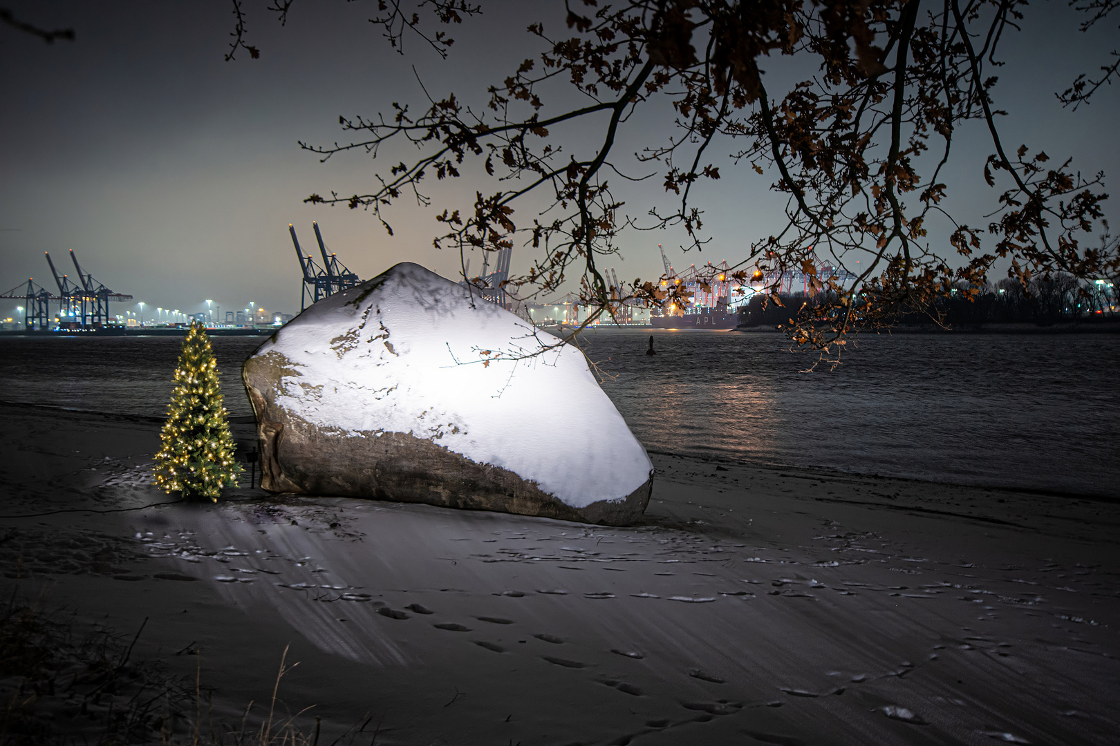 Weihnachtsstimmung am alten Schweden