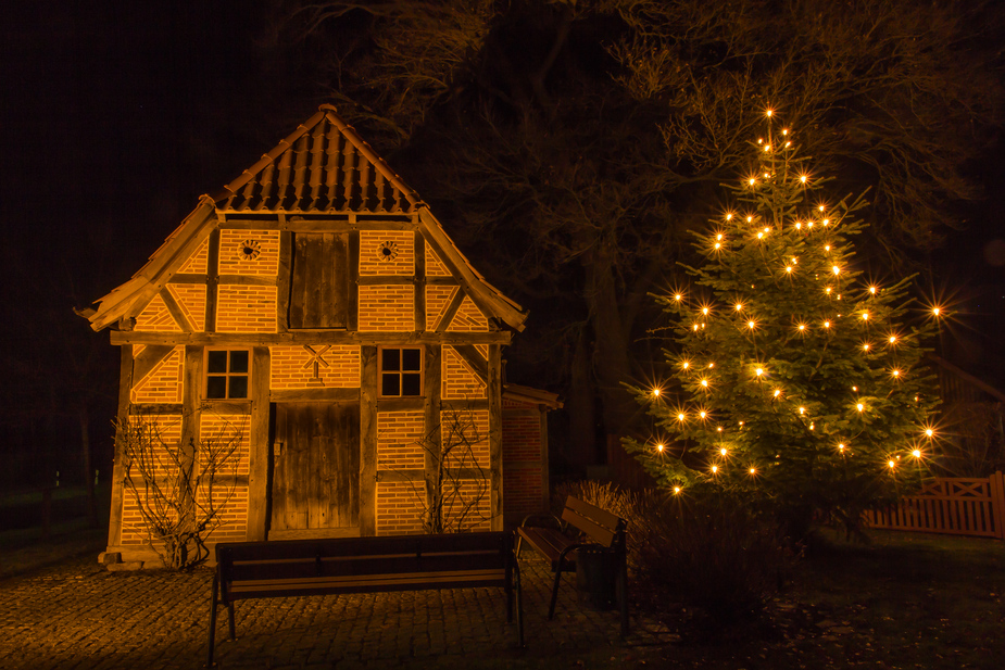 Weihnachtsstimmung am Backhaus in Rethorn (Ganderkesee)