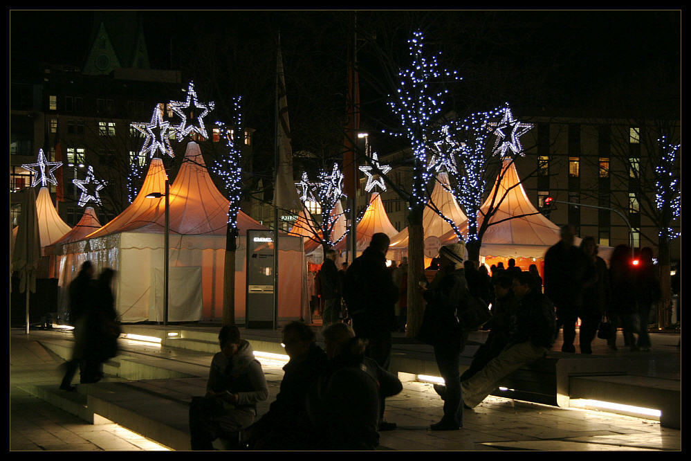 Weihnachtsstimmung an der Alster - Christmas mood at the Alster